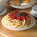 The Dolls House Emporium Ein Piatto con Spaghetti Bolognese