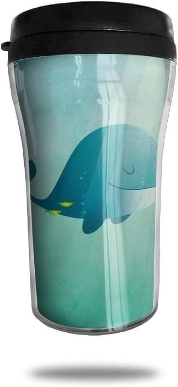 Whale Coffee Mug Mini Travel Coffee Mug Funny Coffee Cup 250 ML