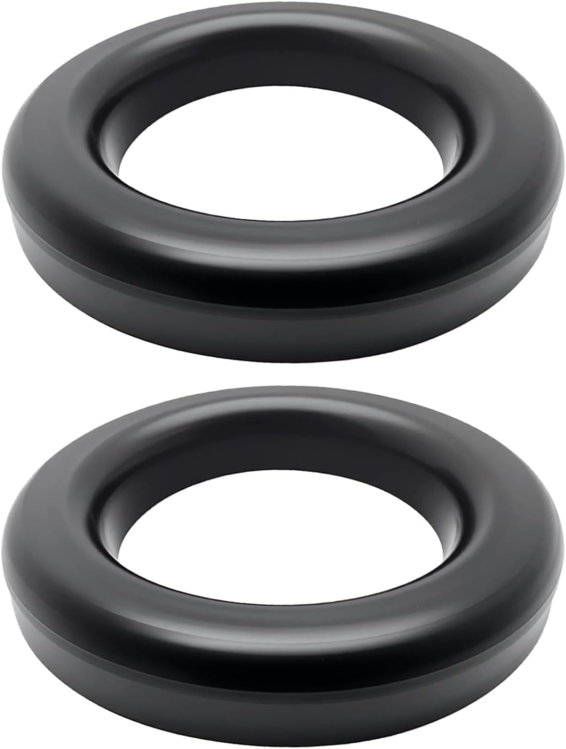 2Pcs Suspension Coil Spring Seat Compatible with Chevrolet Silverado 1500 Express 2500 3500 GMC Sierra 1500 Savana 2500 3500 1999-2017,Front Upper Coil Spring Seat Replacement For 15756770 K160021
