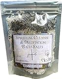 Spiritual Cleanse and Meditation Bath Salts Real Herbs Infused...