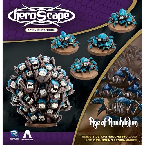 Heroscape Rising Tide Expansión Oathbound Phalanx 5 miniaturas miniatura 3