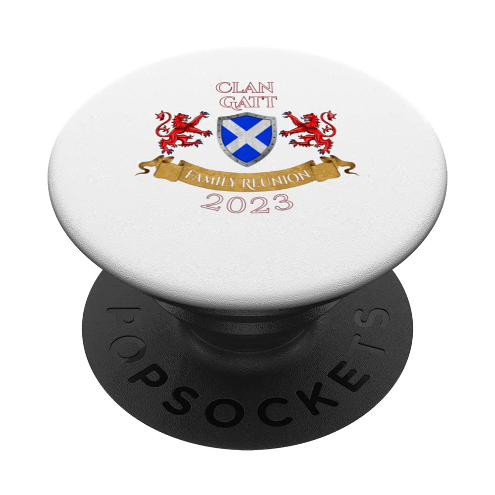 Gatt Family Reunion 2023 Scottish Clan PopSockets Swappable PopGrip