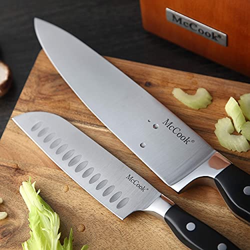 McCook® Knife Sets, German Stainless Steel Kitchen Knives Set with