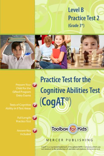 Cognitive Abilities Test CogAT Multilevel B Book (Grade 3*) - Practice Test 2 (Form 6) by Mercer Publishing (2010) Paperback