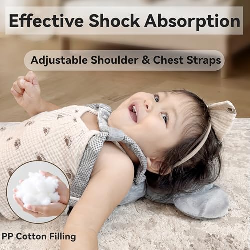 image for Raelitego Baby Head Protector Backpack for Falling Crawling and Walkin