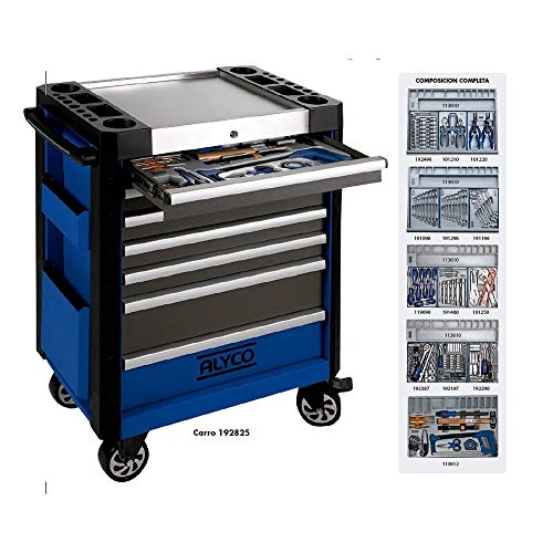 ALYCO 192826 - Carro 7 cajones reforzado composicion completa