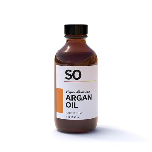 Miniatura 1 de Aceite de argán marroquí SO Virgen  100 puro prensado en frío  sin filtrar  Anti-envejecimiento  Hidratante y acondicionador premium para cabello
