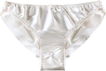 Womens Silk Briefs 100% Pure Mulberry Silk Underwear Bikini Knickers Satin Panties Lingerie