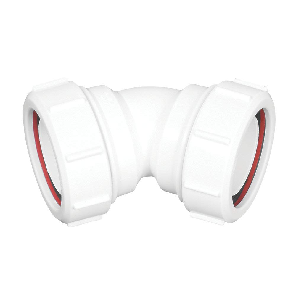 McAlpine MT20 135 Degree Multifit Bend - White