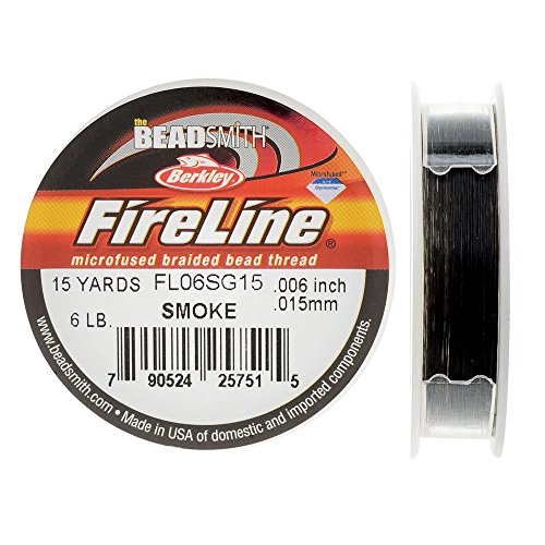 FireLine Braided Beading Thread, 6lb Test and 0.006
