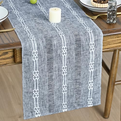 Artoid Mode Runner da tavola stile rustico country casa di campagna blu 33x243 cm, cucina tavolo compleanno vintage interno vacanza festa decorazione