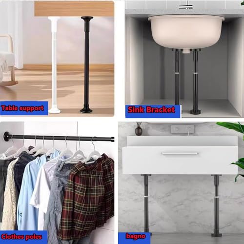 Support evier sous plan blanc pour optimiser et stabiliser les meubles de cuisine