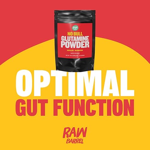 Miniatura 2 de Polvo de L-glutamina "No Bull" - Glutamina sin sabor y micronizada, L glutamina pura en polvo, sin OMG, suplemento de glutamina L, naturalmente