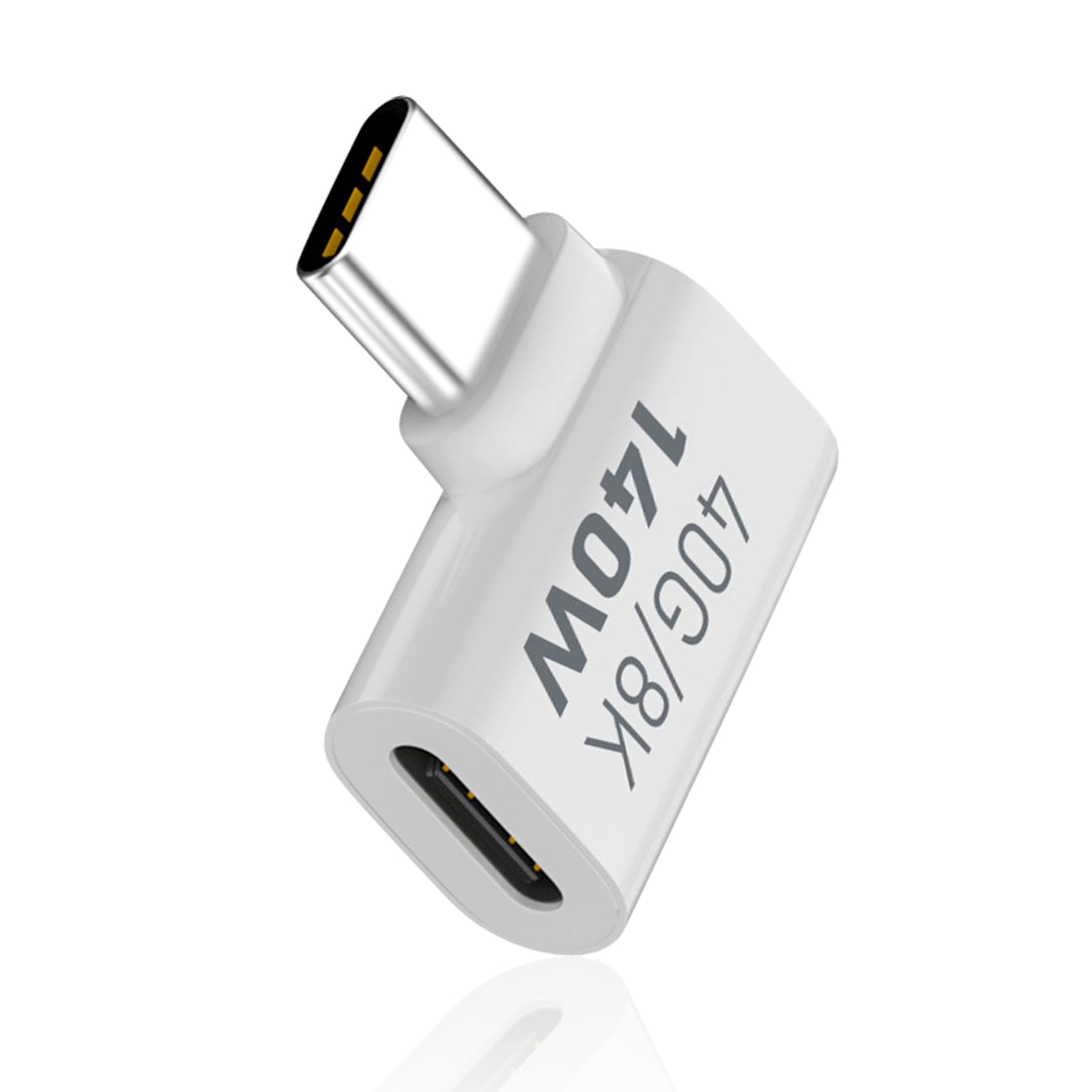 Amazon.co.jp: Duttek 40Gbps USB C L字変換アダプタ、PD140W L字型USB