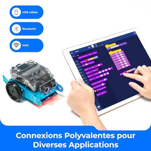 Robot mBot2 pour apprendre le codage Python sans écran passif dès 10 ans - 6