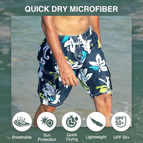 Image of Kanu Surf Mens Barracuda Swim Trunks (Regular & Extended Sizes)