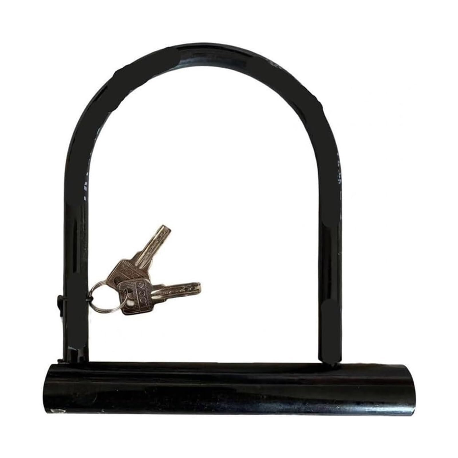Giveduno Sets Bicycle Lock, U-Shaped Steel Bicycle Lock With 2 Keys