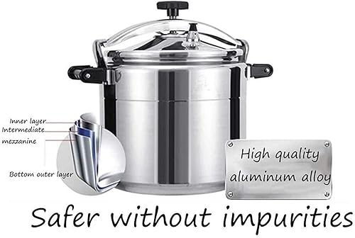 Miniatura 2 de Olla a presión gruesa a prueba de explosiones de 9L-20L, gran capacidad para restaurante de comedor, sartén antiadherente para el hogar, cocina de