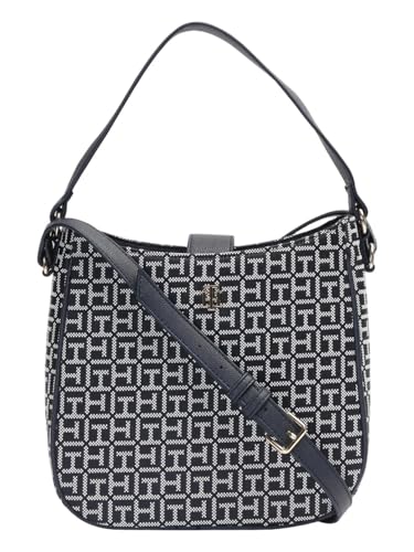 Image of Logo Black Polyester Sling Bag
