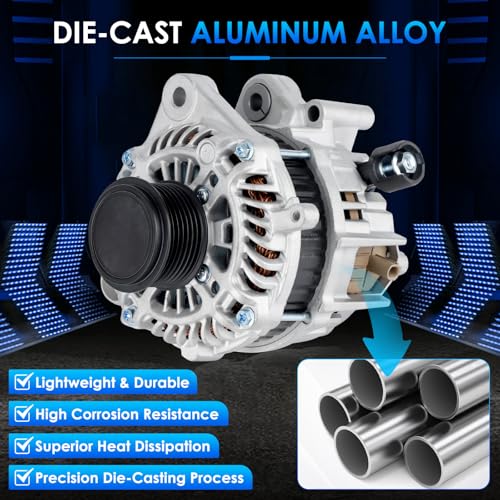 HAYIAUTO Car Alternator 14489 110A Fit for Honda Accord 2013-2017 2.4L L4 by HAYIAUTO - Used condition - Image 8