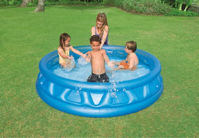 Inflatable Family Swimming Pool - Floaters Adorable Design Water Pool for Summer Fun for Pool, Lake, Beach, Party, Lounge for Family and Friends