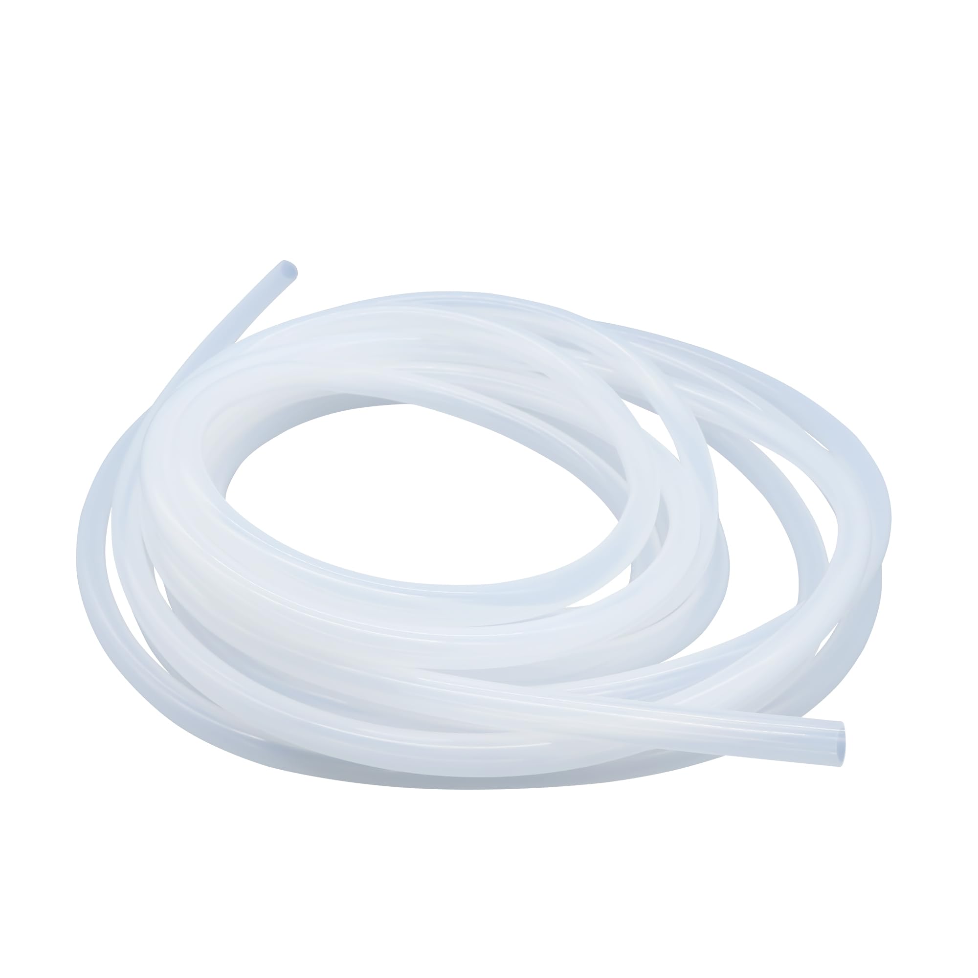 LAVMHAB Silicone Tube Food Grade Hoses 10mm ID x 14mm OD 5m (16.4ft), Flexible Silicone Rubber Tubing Water Air Pipes