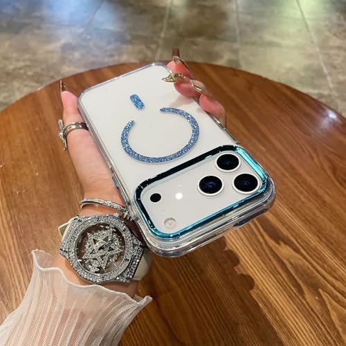 �yWAYYWP�z�K�p iPhone 17 Pro max �P�[�X MagSafe�Ή� �L���L�� �������� ���� ���� ������� ���C�A���X�[�d �A�C�z��17�v���}�b�N�X �N���A �g�уJ�o�[ ���炫�� ���^ ����~�� �ϏՌ� �A�C�t�H��17 Pro max