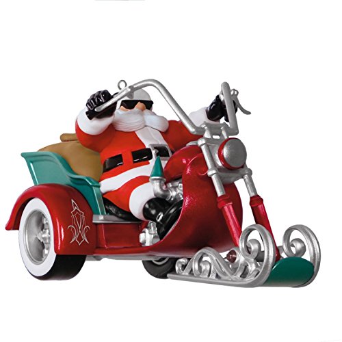 Hallmark Keepsake 2017 Leader of The Pack Motorcycle Musical Christmas Ornament