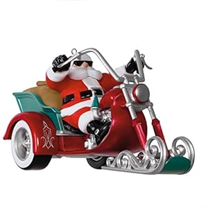 Hallmark Keepsake 2017 Leader of The Pack Motorcycle Musical Christmas Ornament