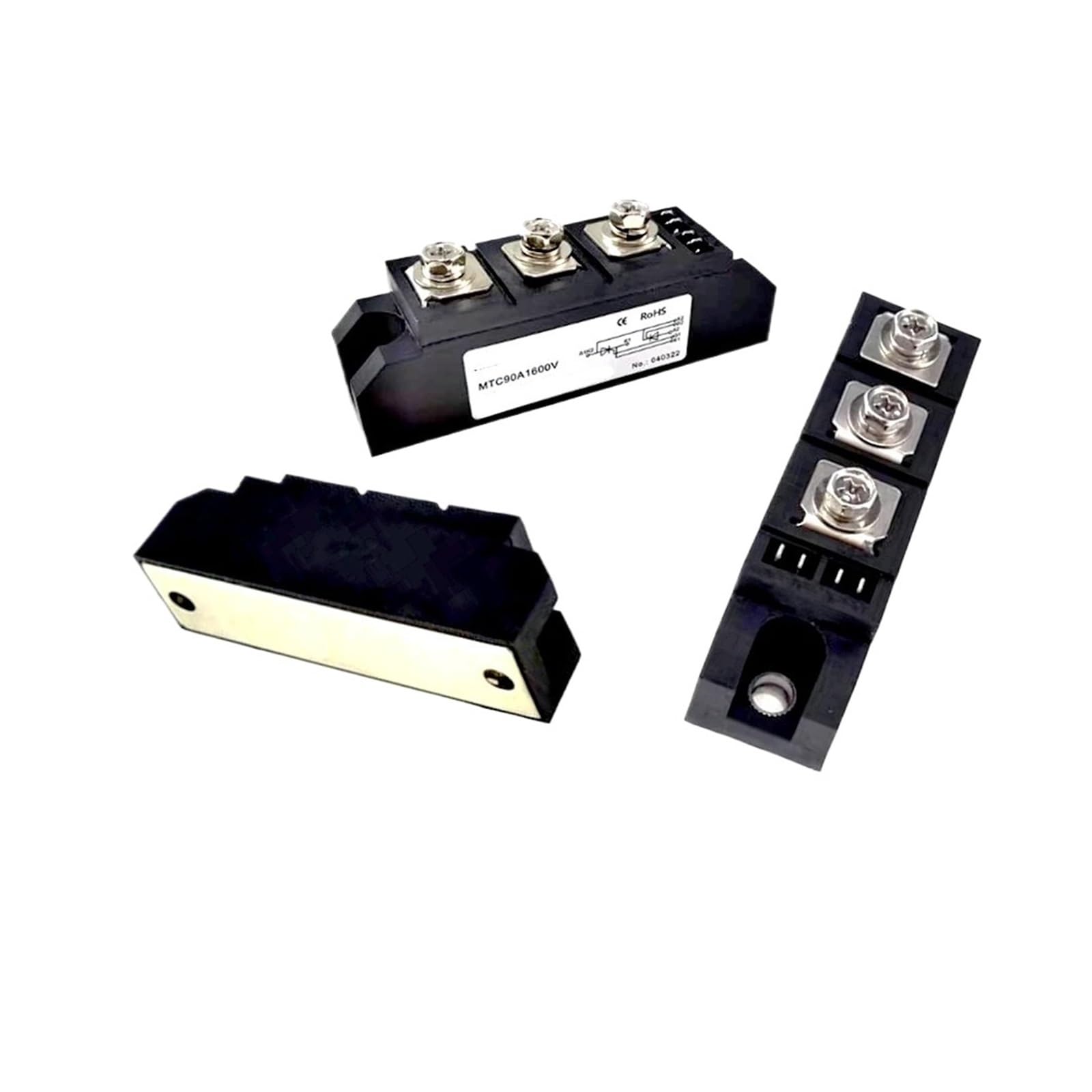 Sjjbvpyx One Color 1Pcs Thyristor Module 90A Mtc90a1600v Mtc90-16 Thyristor(Mtc90a 1600V)