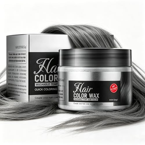 Cera para cabello lavable Moily color gris 1 pieza miniatura 4
