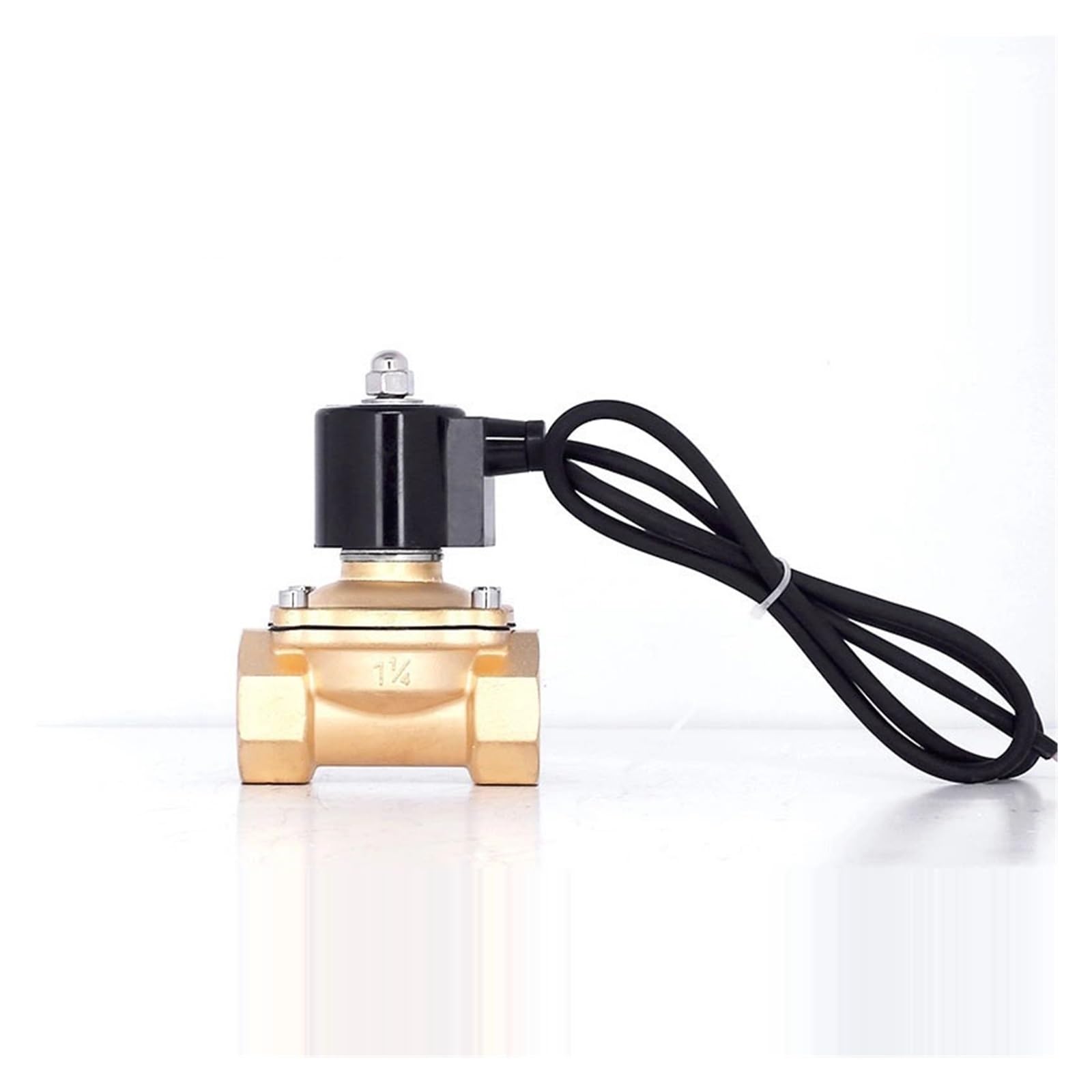 MXXDMOPD 1-1/4" Brass Underwater Solenoid Fountain Water 220V 110V 24V 12V(NPT-240VAC)
