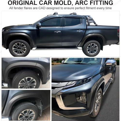 Guardabarros de coche para Mitsubishi L200 Triton en rutas off-road 2