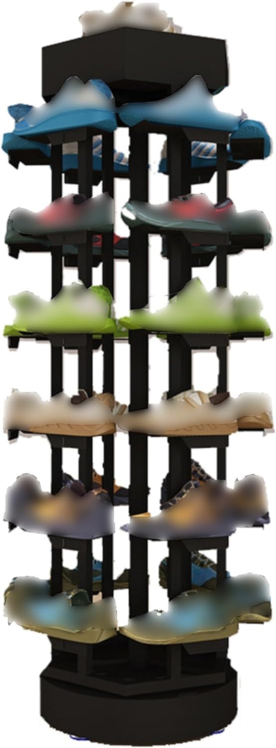 Creativo Rotante Scarpa Espositore per Negozi al Dettaglio Scarpa Commerciale per Sneakers & Scarpe Da Pallacanestro Elegante Calzature Apparecchio per