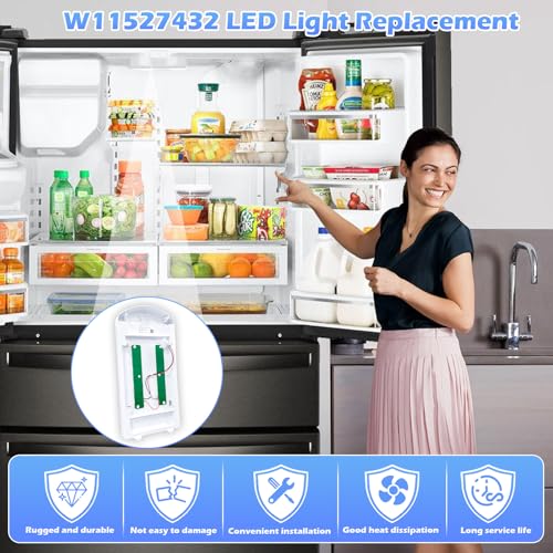 Image of W11527432 Refrigerator LED Light Assy Module for WRF555SDFZ09 WRX735SDHZ02