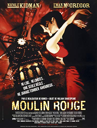 Moulin Rouge - Affiche de Film Originale - 40x53 cm - Pliée