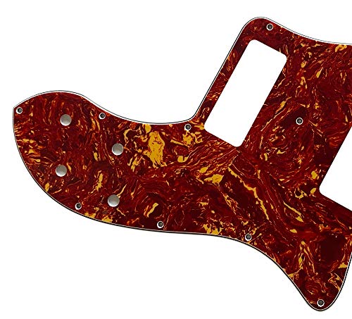 Pickguard de guitare personnalisée pour Fender US 72 Squier Telecaster Deluxe P90 Style (4 plis de tortue rouge) - Les Beatles, Paul McCartney, John Lennon, RIngo Starr, George Harrison Pickguard de guitare personnalisée pour Fender US 72 Squier Telecaster Deluxe P90 Style (4 plis de tortue rouge) – Image 4