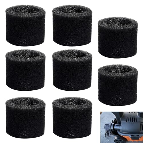 Diffuseur de silencieux en mousse de 6,3 cm pour aspirateur CRAFTSMAN CMXZVBE38660 lot de 8