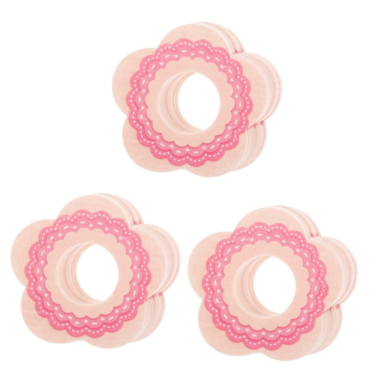 Luxshiny 150 Pcs Cone Anti-drip Paper Holder Drip Drop Ice Cream Holder Ice Cream Cone Drip Holder Paper Popsicles Catcher Kids Decor Popsicles Molds Drip Free Child O-ring