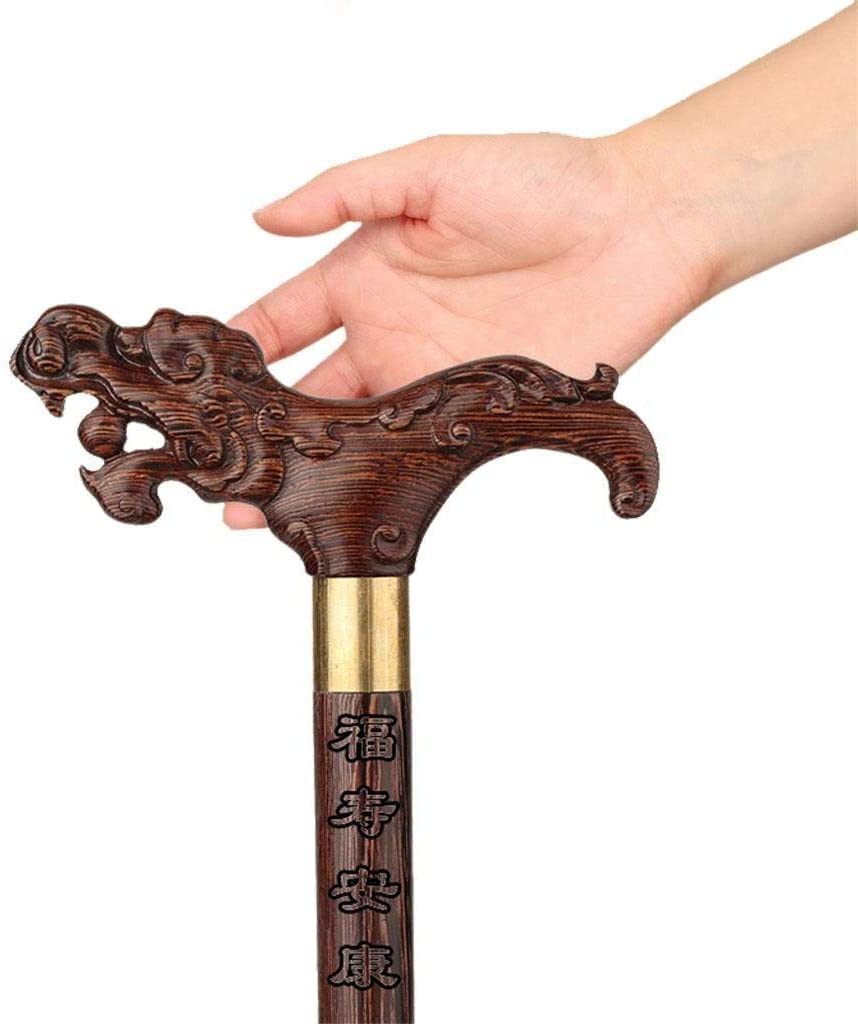 Paneski lite drewniane skrzydełka kurczaka rozmiar laski laski głowica smoka dostarcza stare prezenty piechurka crutch solidne drewniane laski stary człowiek drewniany creed crested kran.