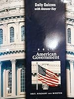 Daily Quizzes W/Ansky Holt Amer Govt 99 0030525098 Book Cover