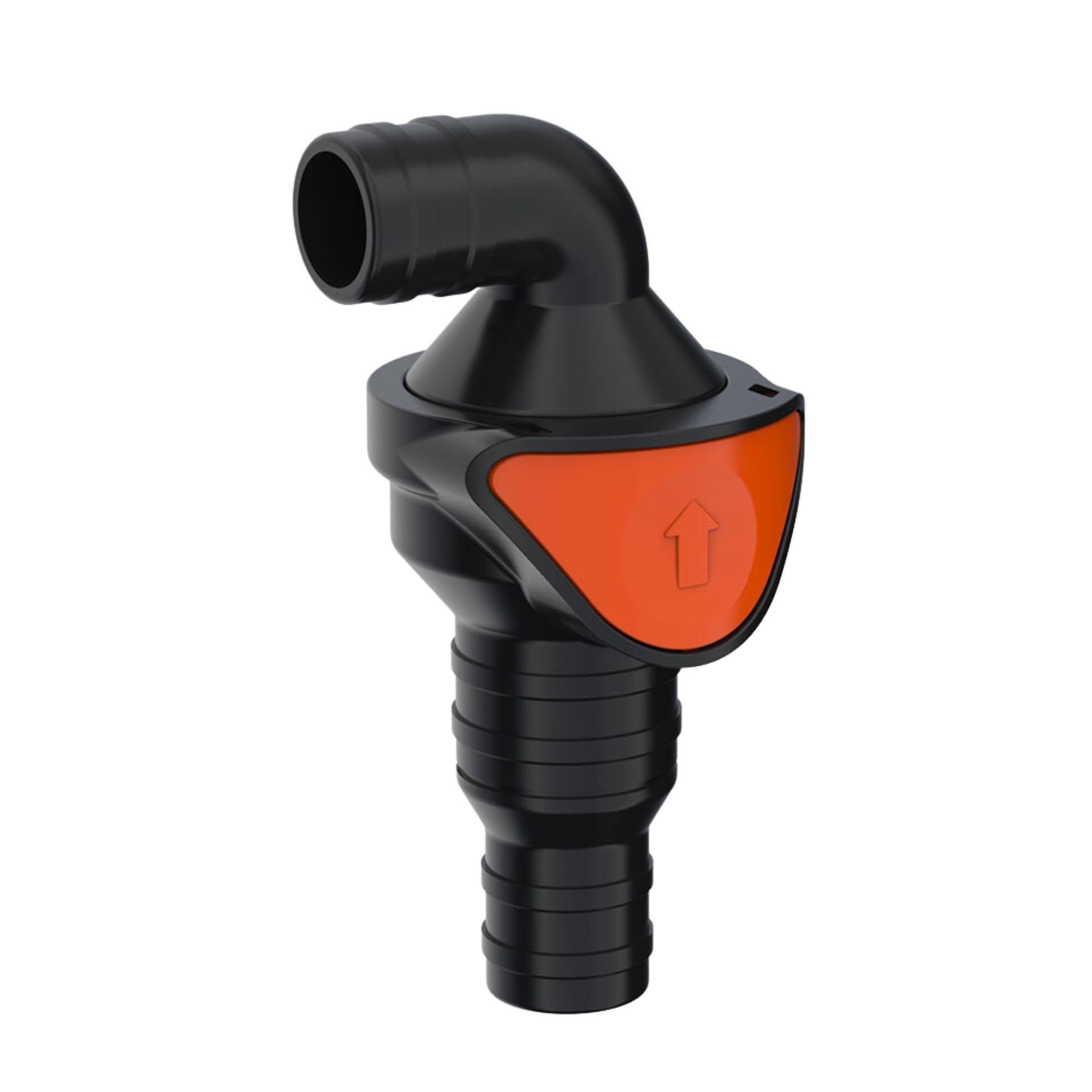 SEAFLO in-Line/ 90° Quick Disconnect Non-Return Check Valve PA6+GF+POM Construction, Anti-Backflow Design, Versatile Applications (Choose Size and Style)