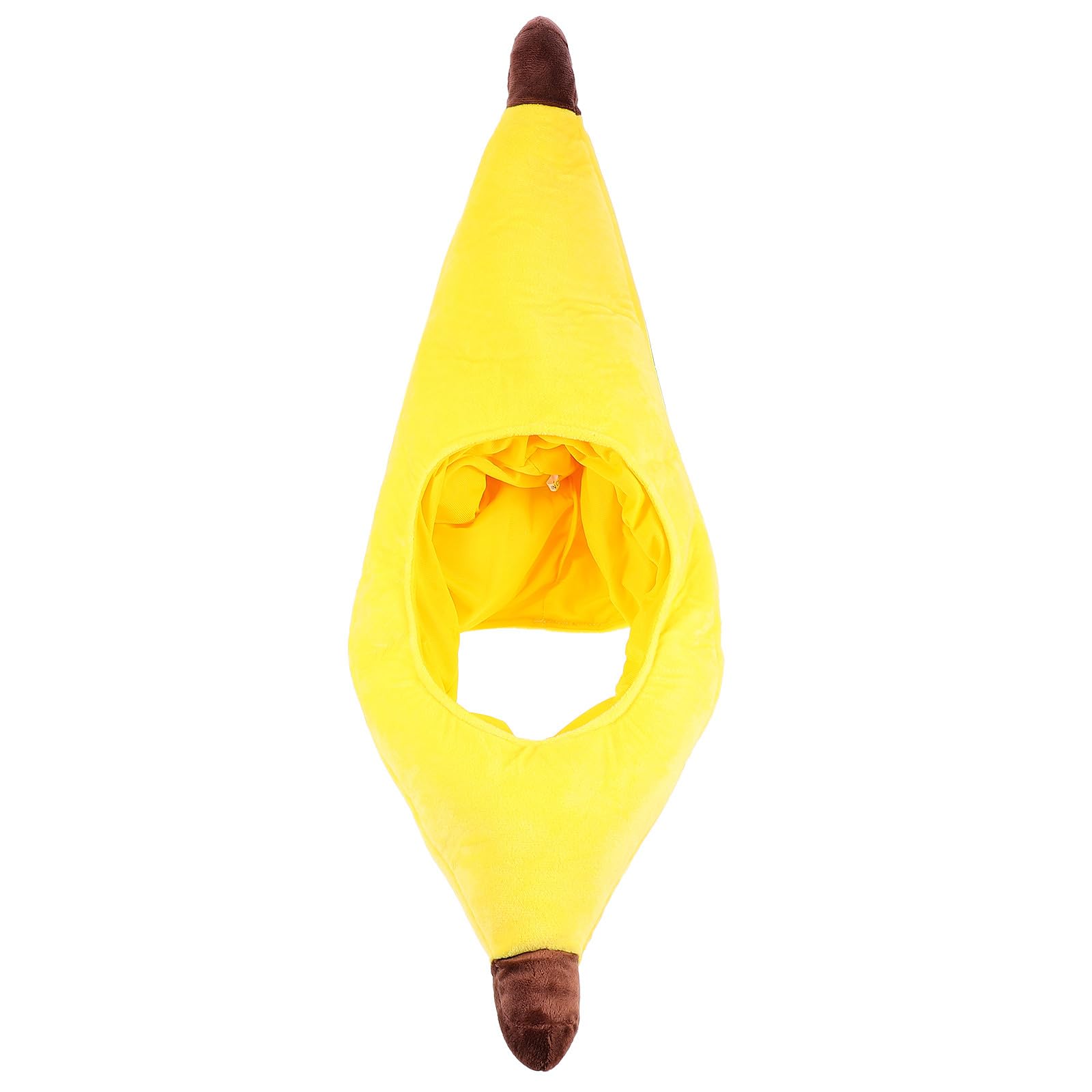 Sombrero de Fiesta Forma de Plátano Divertido, Gorra de Disfraz Novedosa para Carnaval y Eventos, Accesorio Ligero y Cómodo para Fiestas Temáticas
