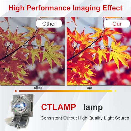 Lámpara de reemplazo para proyector CTLAMP RLC-116 compatible VIEWSONIC miniatura 4