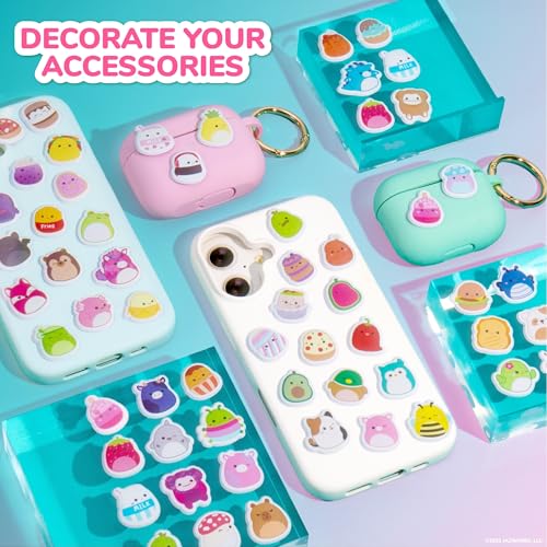 Image of Horizon Group USA Puffy Sticker Playset for Kids, Squishy Squishmallows