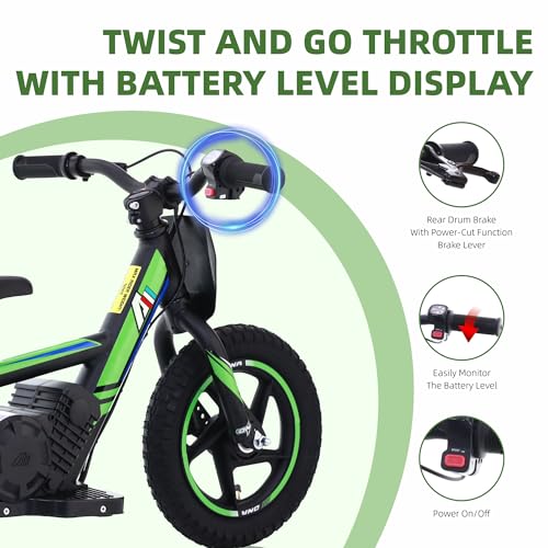 Lightweight Electric Dirt Bike for Kids