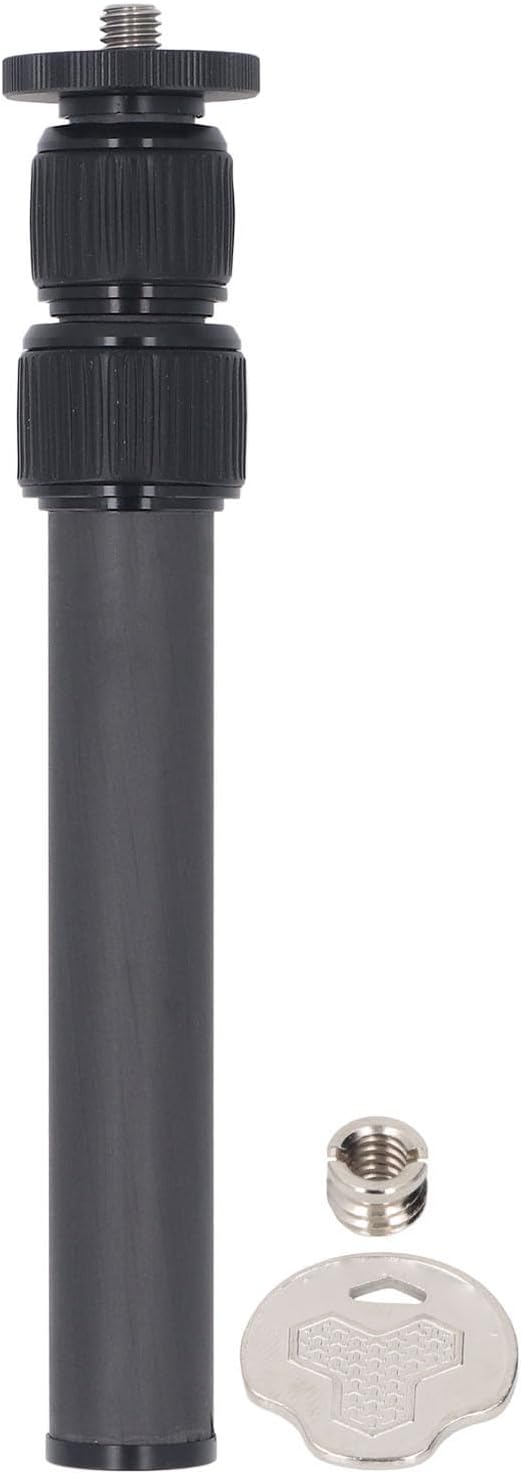 Tripod Center Column Extension Pole 3 Section Carbon Fiber Tripod Extender Monopod 22lbs Load Capacity for SLR Camera Stabilizer Excellent