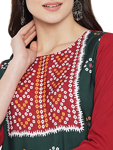 Image of Women's Crepe Straight Kurta