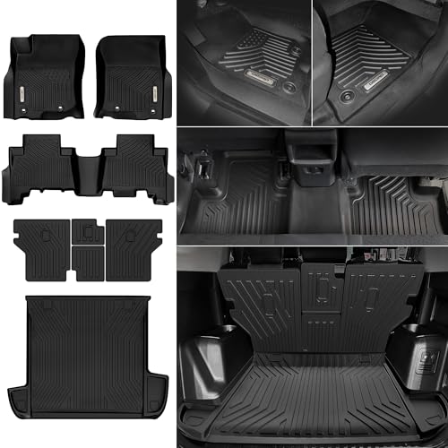 OEDRO Floor Mats Set Fit for Toyota 4Runner 2013-2024 5-Seater,