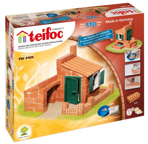 Preisvergleich Produktbild Teifoc Steinbaukästen - TEI 4105 - Haus